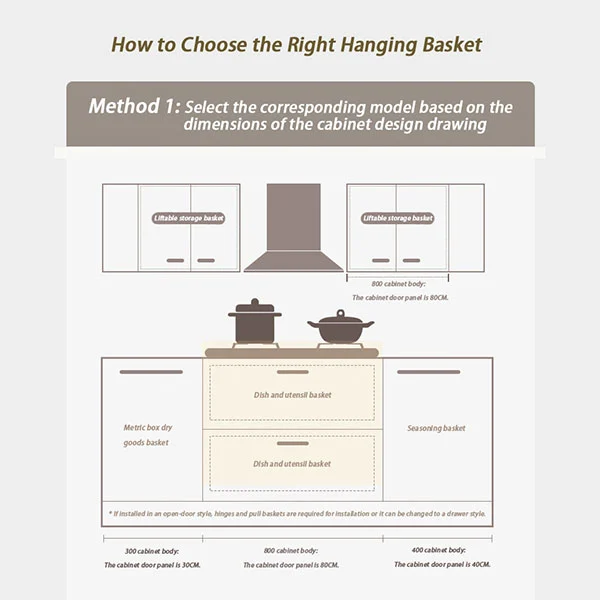 Aluminum Alloy Pull Out Basket